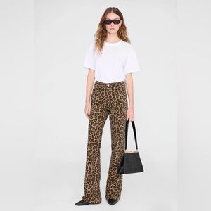 anine bing hugh jean in leopard!!